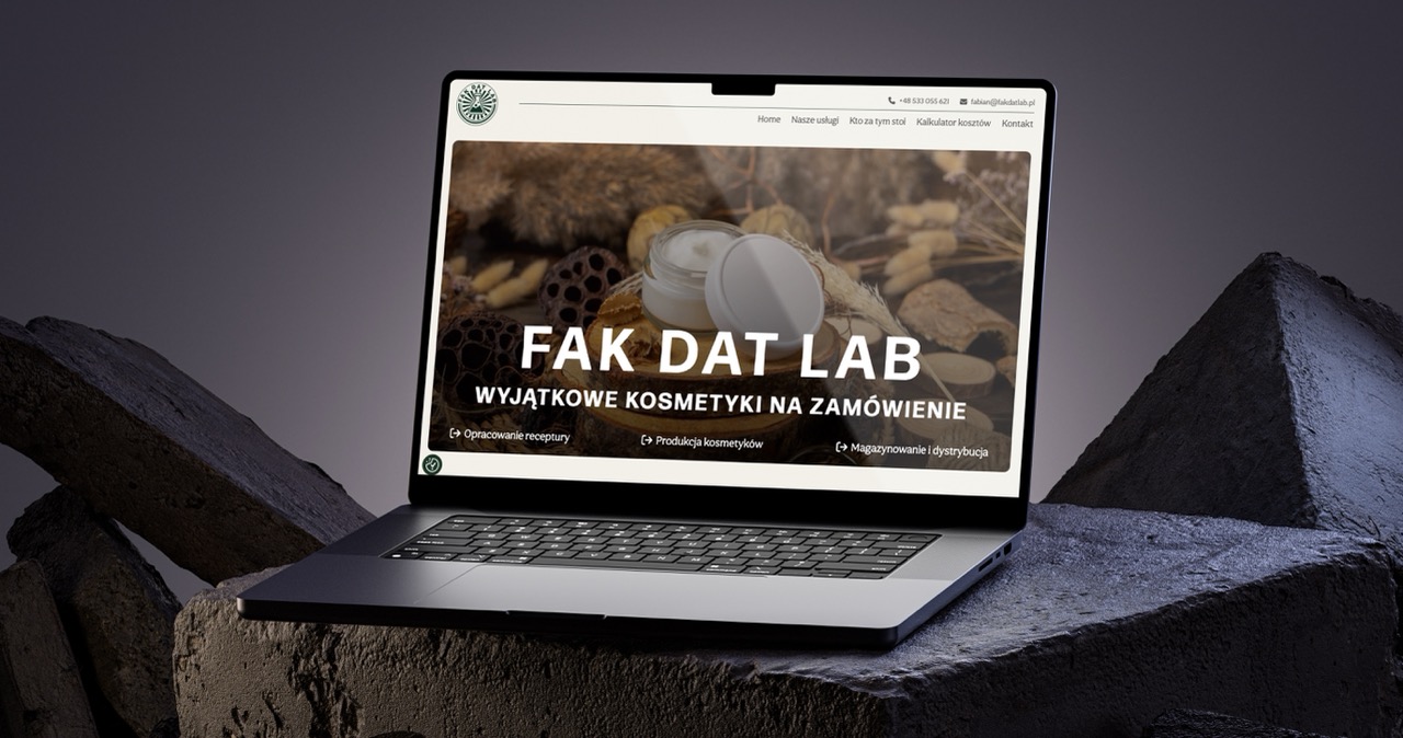 Zrzut ekranu projektu informatycznego