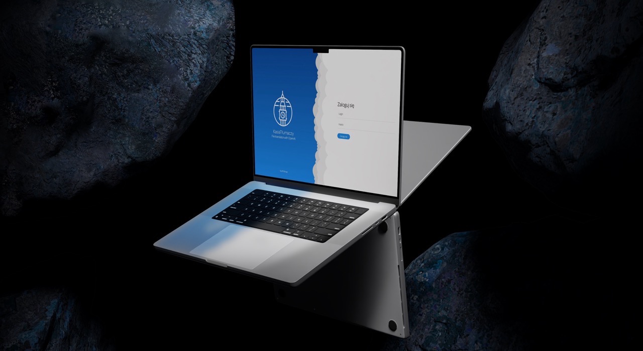 Zrzut ekranu projektu informatycznego