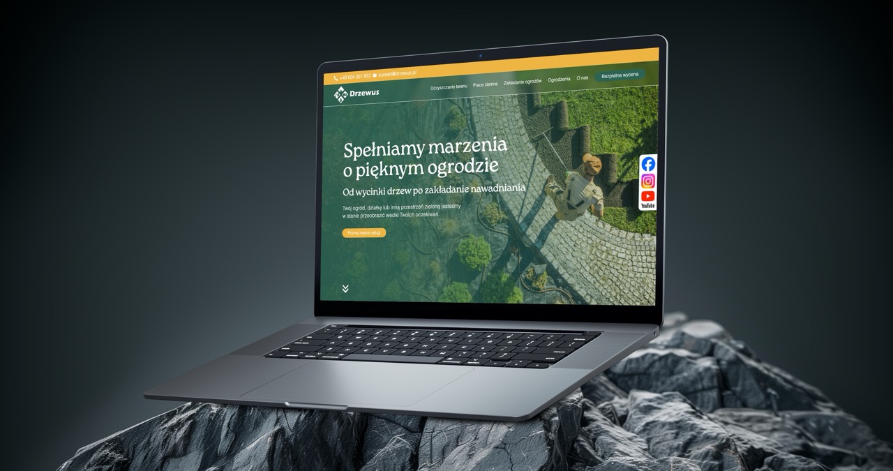 Zrzut ekranu projektu informatycznego