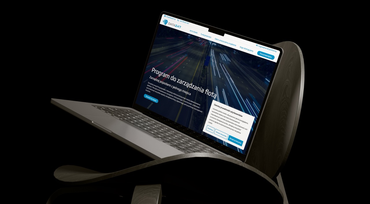 Zrzut ekranu projektu informatycznego